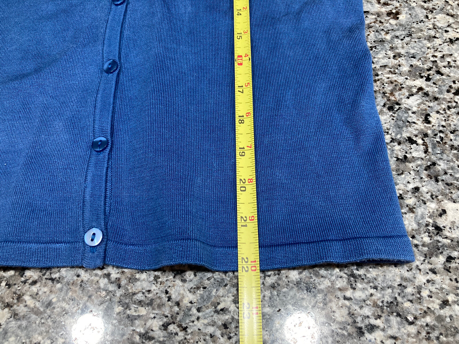 Pendleton Blue Medium Silk Blend Button Up Blouse… - image 4