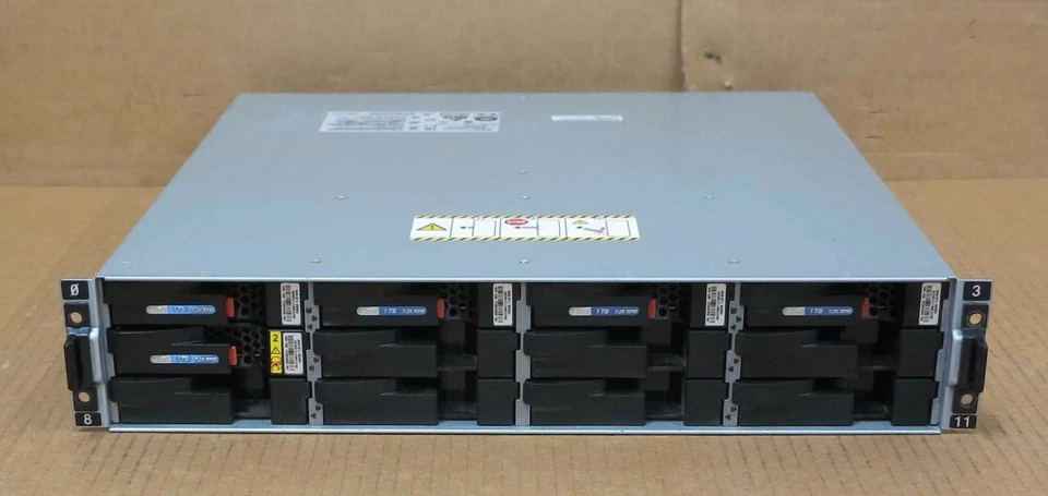 Dell EMC CAE DAE SAS / SATA iSCSI 2U Array 5x 1TB HDD 2x Controller FX984 - Image 3 of 4