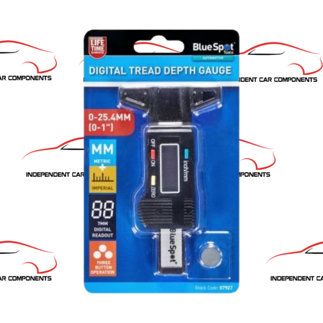 Bluespot Composite Digital Vernier Caliper Tread Depth Gauge Measuring Tool