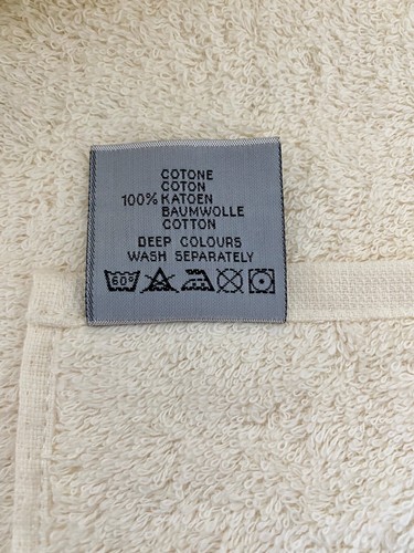 Italian Elegant Set of Bath Towels 100%Cotton Margarita Flower by Donna-Besana - Picture 15 of 18