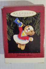 1996 Hallmark Keepsake Ornament Yuletide Cheer Cheerleader Box Handcrafted 