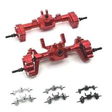 FMS FCX24 Metal Portal Axle Complete Front and Rear Axle 1/24 RC Car Upgrade