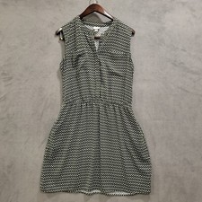 Merona Geometric Print Sundress Women's Size Large Sleeveless Midi Dress Beach