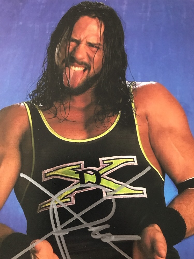 X-PAC DX NWO WWE WWF ECW TNA WCW SIGNED 8x10 PHOTO AUTOGRAPH WIth