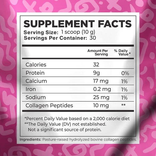 2 Pack Collagen Peptides Powder for Women Collagen Protein Types I &III 10oz - Picture 5 of 6
