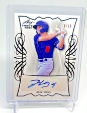 2021 Leaf Trinity JAKE VOGEL RC Auto Black 08/10 Dodgers