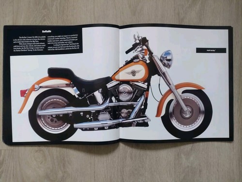 Harley Davidson Programm Prospekt 1991 Sportster Super Glide Low Rider Softail - Picture 12 of 13