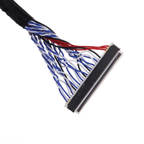 25cm 8 bit lvds cable fix-30 pin 2ch for 17-26inch lcd/led panel controller G JU - Bild 5 von 9