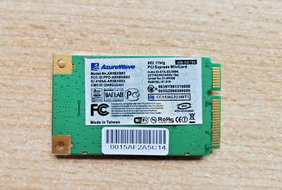 WiFi PCI Express MiniCard - W-LAN Karte