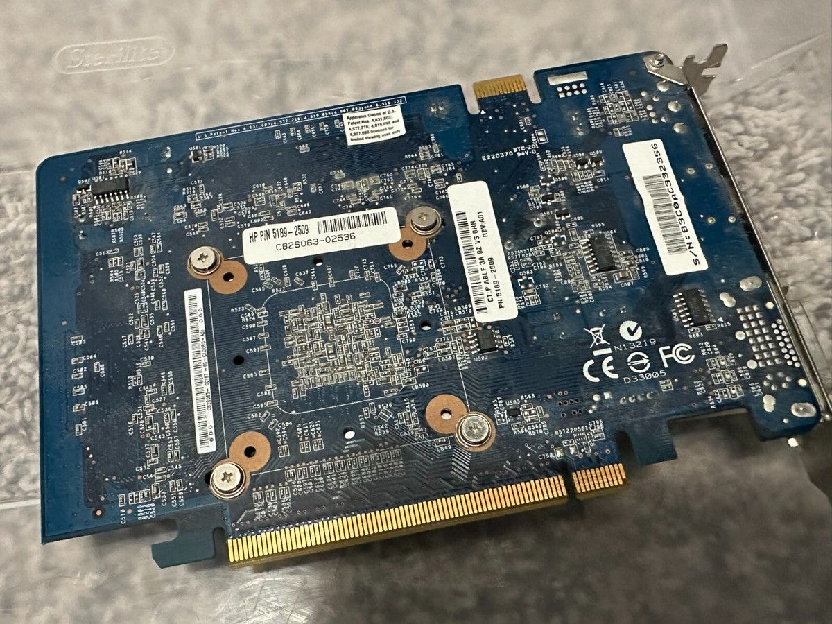 HP ASUS GeForce 8500 GT 512mb Video Graphics Card 5189-2509