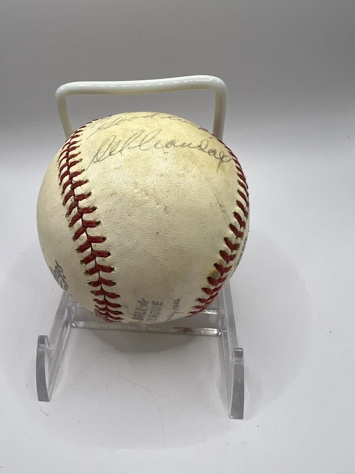 Del Crandall Firmado Autografiado NL Béisbol Boston/Milwaukee Braves 11x All Star Foto 3 de 4