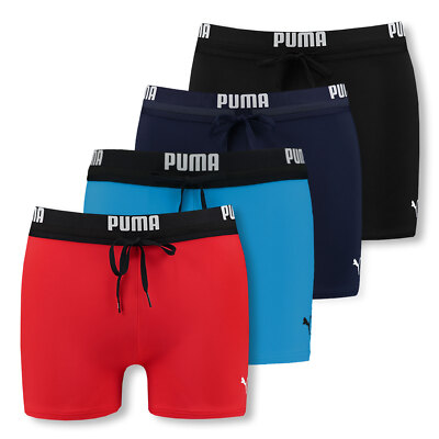 Puma Herren Badeshorts Badeshose Logo Swim Trunk