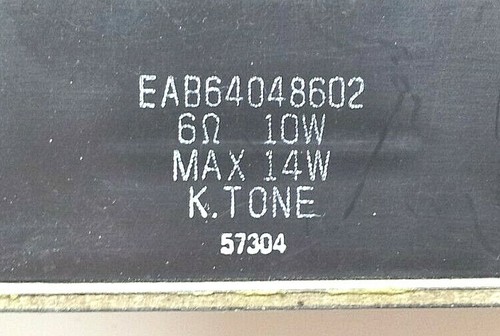 Lautsprecher Set (2) EAB64048601 EAB64048602 Für LG 43UH610V - Bild 2 von 2