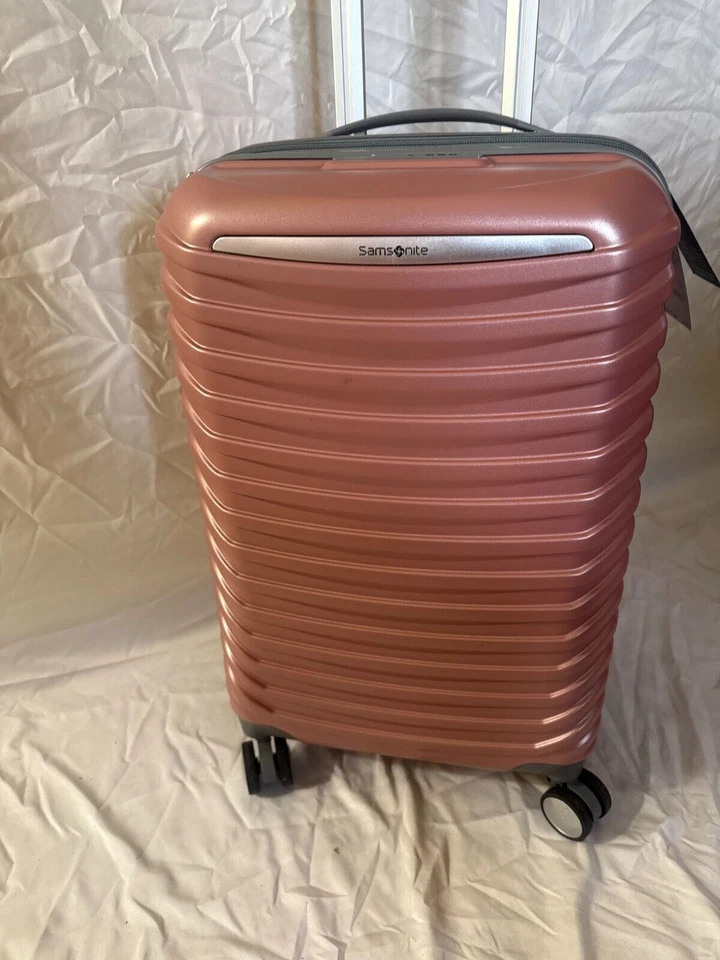 $480 New SAMSONITE Spin Tech 6 Carry-On Spinner Luggage Pink 20" - Image 4 of 4
