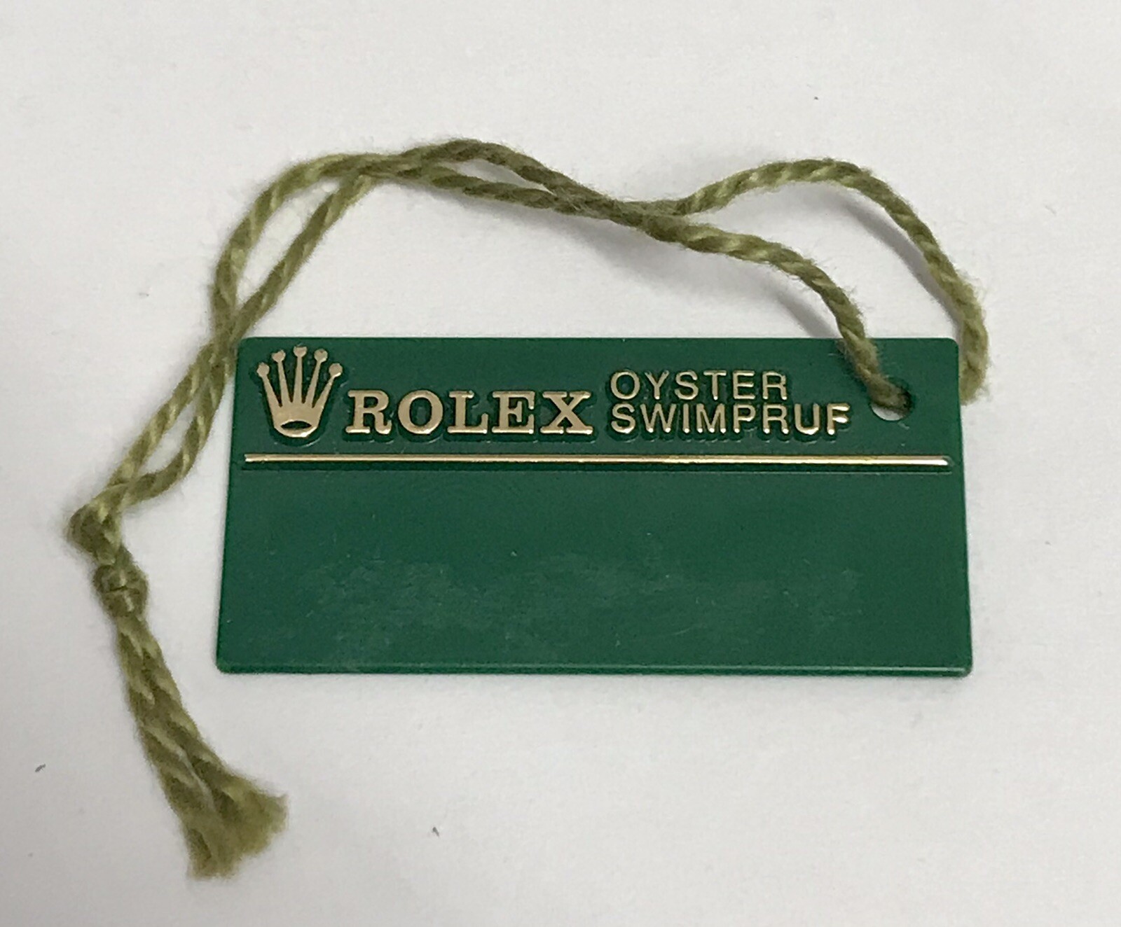1994 Rolex Submariner GMT Explorer Oyster Swimpruf Green Tag Hangtag W127610