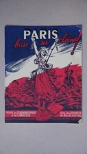 WW2 Libération Fronval ; Brantonne. Paris brise ses chaînes. 1944