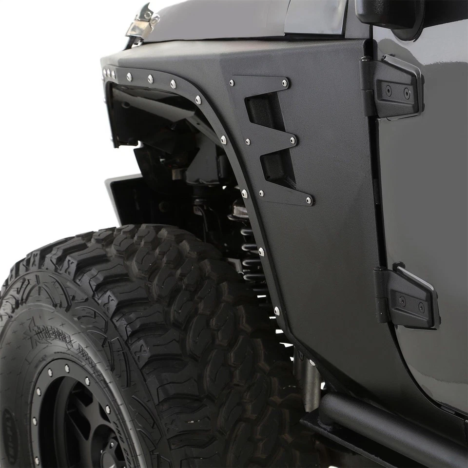 Guardabarros delantero Smittybilt 76880 XRC Armor para Jeep Wrangler JK 2007-2018 2/4 puertas Foto 2 de 4