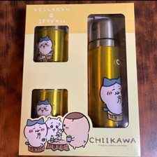 Chiikawa Stainless steel bottle and 2-piece mug set