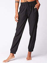 Threads 4 Thought BLACK Women's Kiara Woven Jogger XL