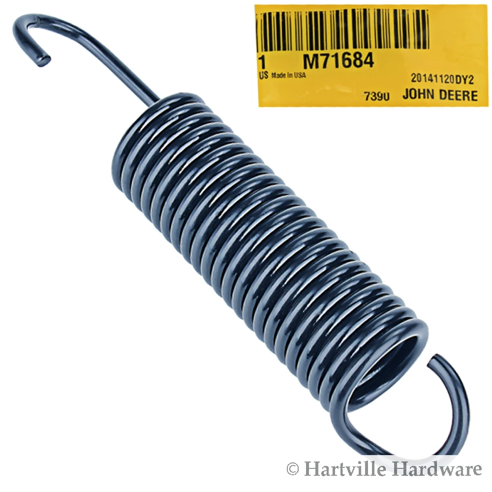 John Deere Original Equipment Extension Spring #M71684 | eBay