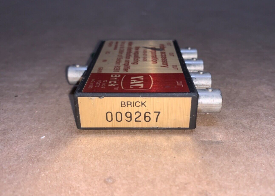 VIDEO ACCESSORY CORPORATION EQVB/VDA LINE EQ VIDEO BRICK DISTRIBUTION