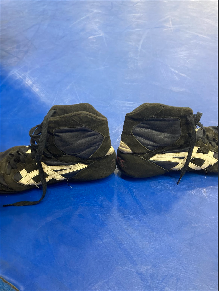 Rare Vintage 80s ASICS TIGER Wrestling Shoes 10.5 Reflex Sole Exeo 