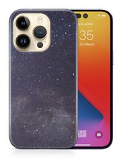 CASE COVER FOR APPLE IPHONE|PURPLE NIGHT SKY STARRY SPACE