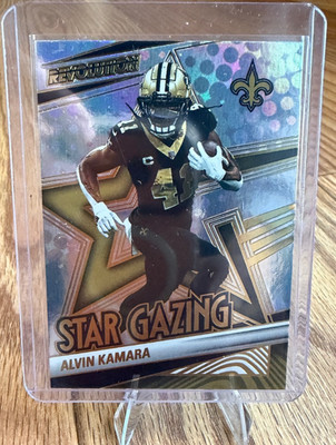 2025 PANINI REVOLUTION STAR GAZING  #19 ALVIN KAMARA NEW ORLEANS SAINTS PC4