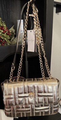 NWT Jessica Simpson Gillian Quilted Convertible Shoulder Bag Crossbody Bag