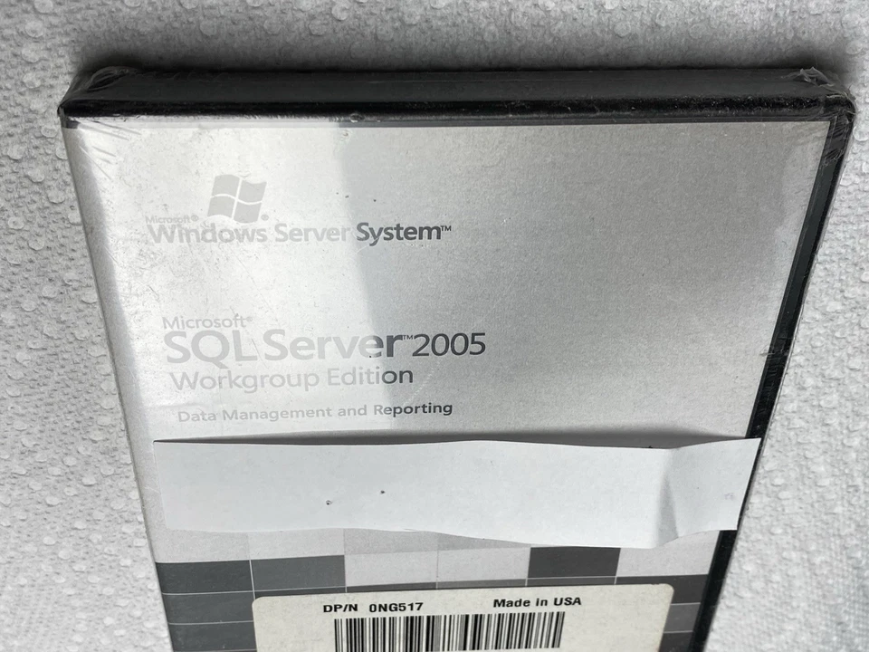 NEW SEALED Microsoft SQL Server 2005 Workgroup Edition Dell 006Z - Image 3 of 4