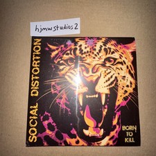 Social Distortion Born To Kill Cd + Signed Ar...