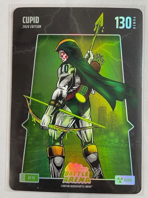 Bo Jackson Battle Arena CUPID Battlefoil Glow BF-73 - Jordan Love??