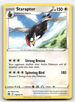 Staraptor Brilliant Stars 119/172