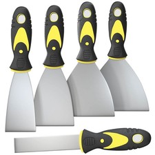 Rerdeim 5Pcs Putty Knife, Set, 1" 2" 3" 4" 5" Scraper, Spackle Knife, Paint S...