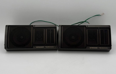 Vintage Pioneer  TS-X3 Bass Reflex 2-Way 4 in Car Speakers Pair 20W RMS 2pcs