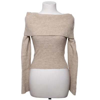 Pretty Lavish, Rollkragenpullover, Größe: S, Beige #hbA