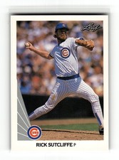 Rick Sutcliffe 1990 Leaf #6 Chicago Cubs