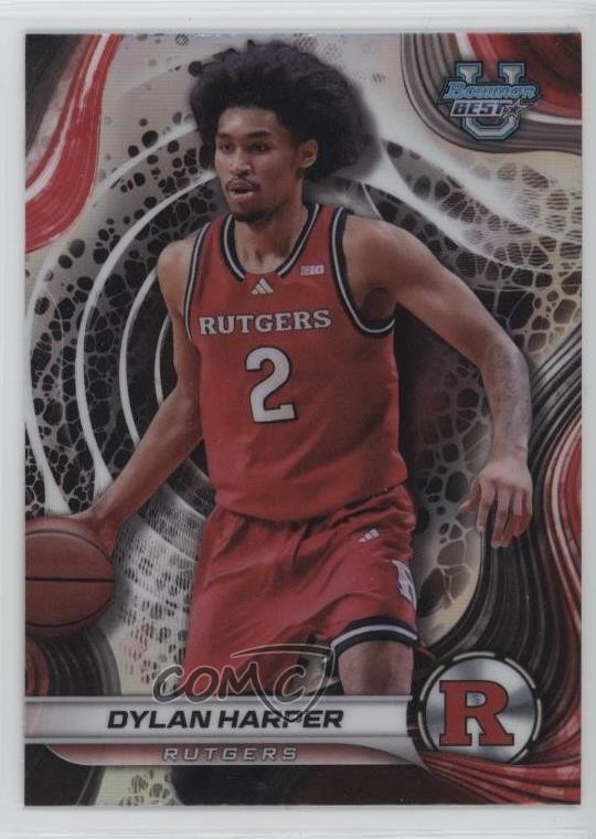 2024-25 Bowman U Best Refractor Dylan Harper #22