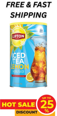 Lipton Sweetened Iced Tea Mix, Lemon (89.8 oz.) Refreshing Lemon Flavor