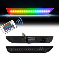 Mustang 10-14 Frontrear Rgb Dynamic Led Side Markers W Remote