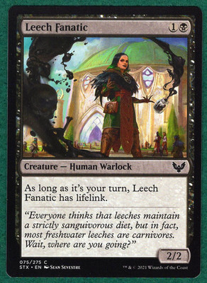 Leech Fanatic - Strixhaven: School Of Mages STX #075 - Magic MTG Card