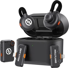 Hollyland Lark M2S (Camera RX+Type-C RX+Lightning RX), Black 