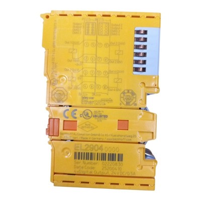 BECKHOFF EL2904-0000 Ethercat Terminal 4-channel Digital Ausgang 24 V Dc 0.5 A