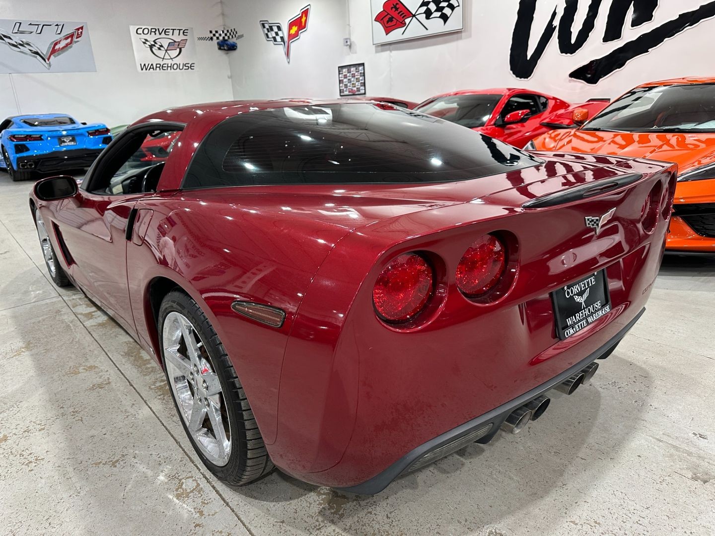 2008 [89U] Crystal Red Metallic Tintcoat Chevrolet Corvette   | C6 Corvette Photo 4