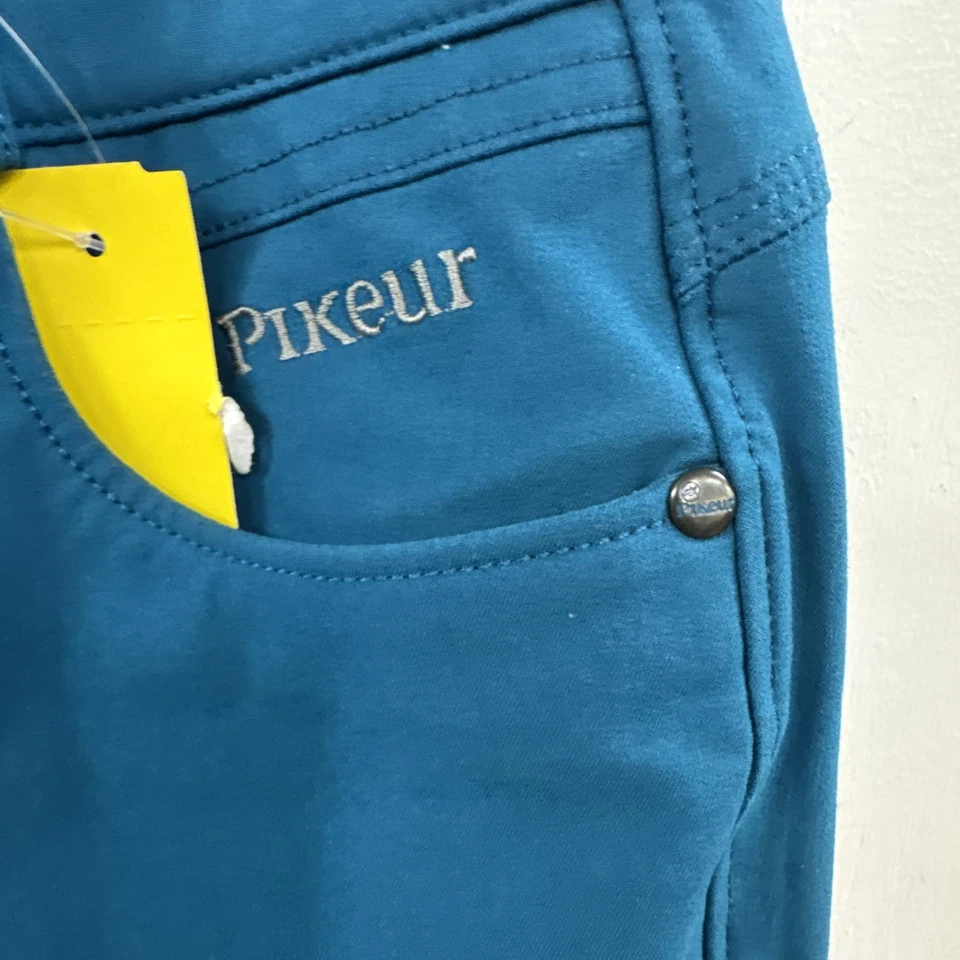 Pantalones de asiento completo Pikeur - verde azulado damas 30 Foto 2 de 4