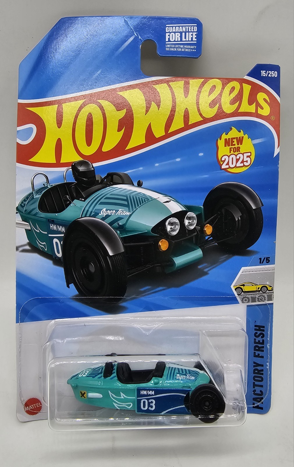 2025 Hot Wheels Morgan Super 3 Factory Fresh Series 1/5 15/250 ~ NEW 