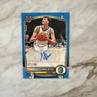 2025-26 Bowman Nate Bittle 1st Bowman Autograph Blue Border /150 #PA-NI