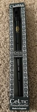 Clarke CELTIC Tin Whistle Key of D Renaissance Irish Fife Tinwhistle Knot CWD
