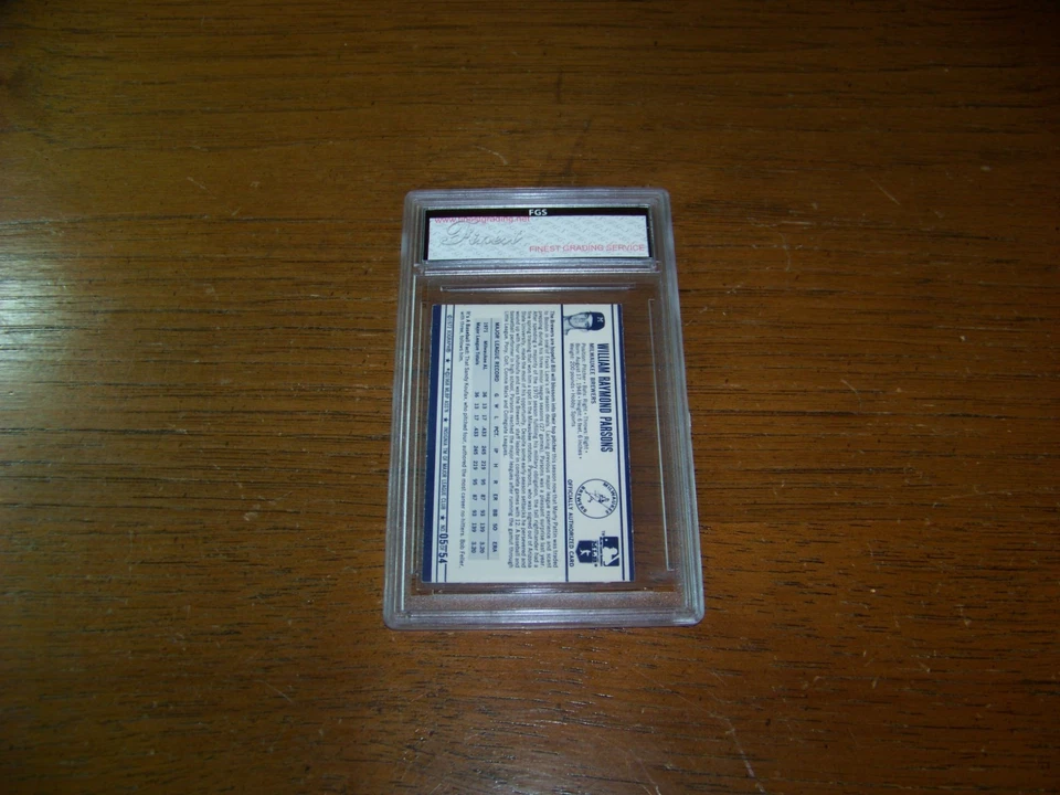 1972 Kelloggs Bill Parsons FGS 10, Gem MInt! - Image 2 of 2