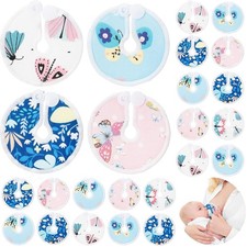32 Pieces G Tube Button Covers G Tube Pad Holder Cotton Pads for Feeding Reusabl